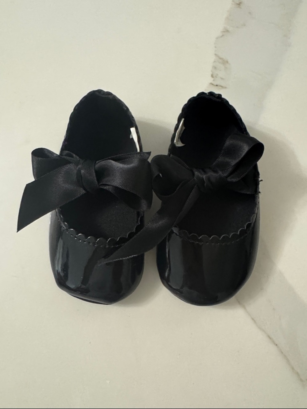 Black Baby Girl Mary Jane Shoes